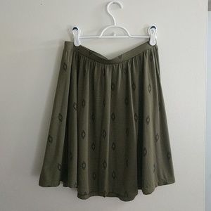 Sale-Green Skirt