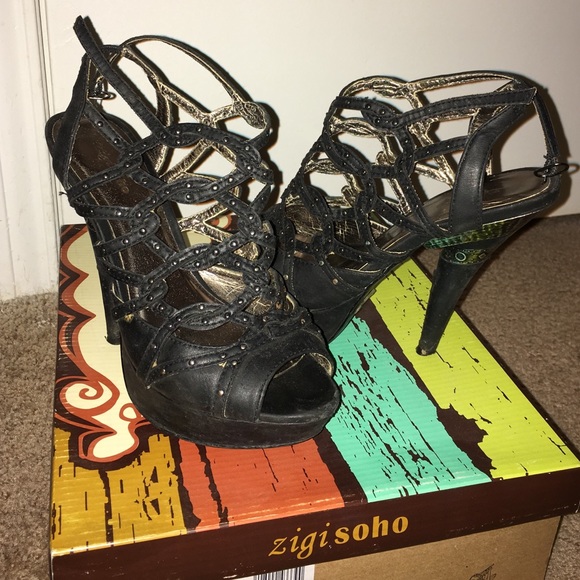 Black heels