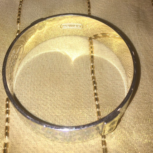 Coach enamel bangle bracelet authentic - Picture 3 of 4