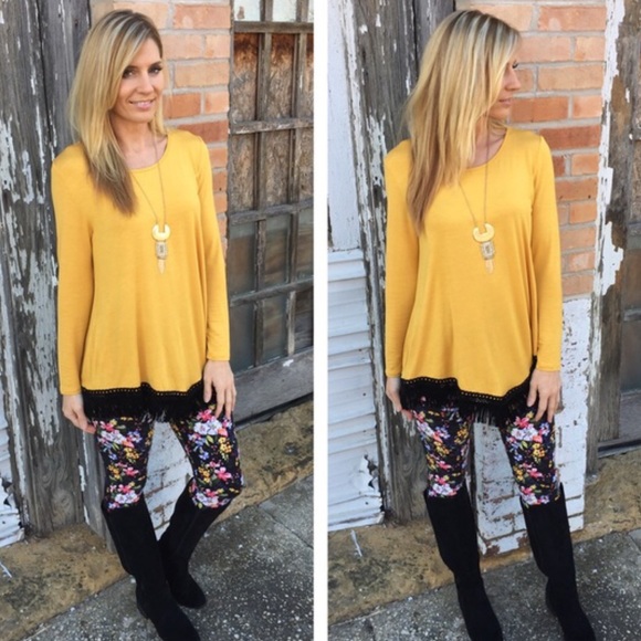 Infinity Raine Womens Black Casual Floral Leggings - Picture 2 of 3