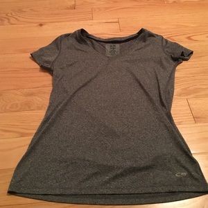Grey sport/spandex shirt for champion