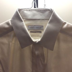 Joseph Abboud Cream colored dress shirt