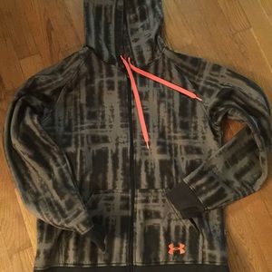 Ladies medium under armour zip up