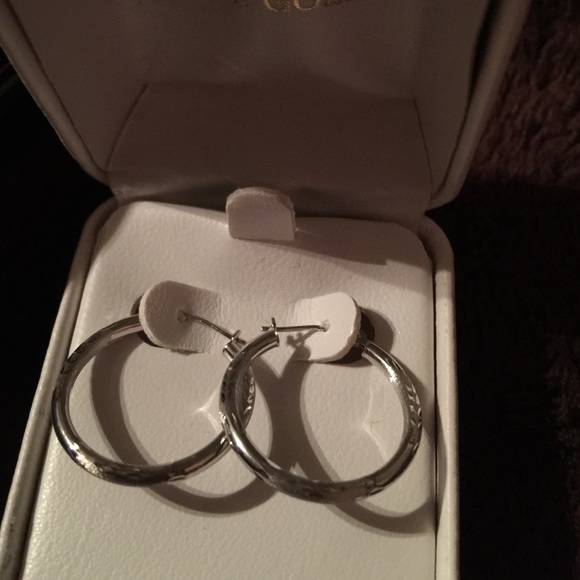White Gold Earrings