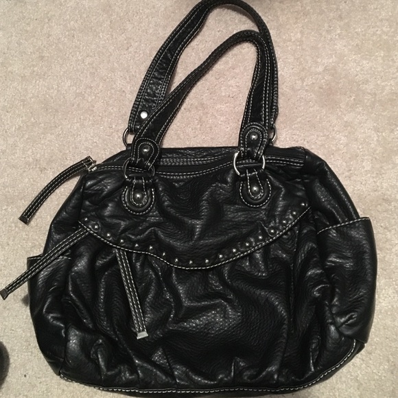 Red by Marc Eckō black purse