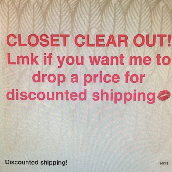 Let me know if you'd like discounted shipping