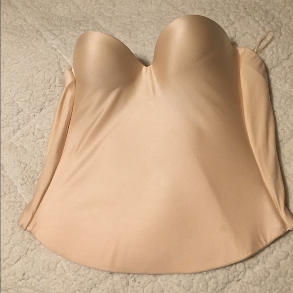 Strapless Corset, Ivory, Brand New