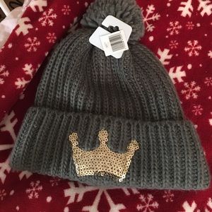 NWT Disney Crown Princess Beanie