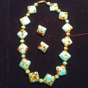 Reduced  Authentic Vintage Italian Venetian glass