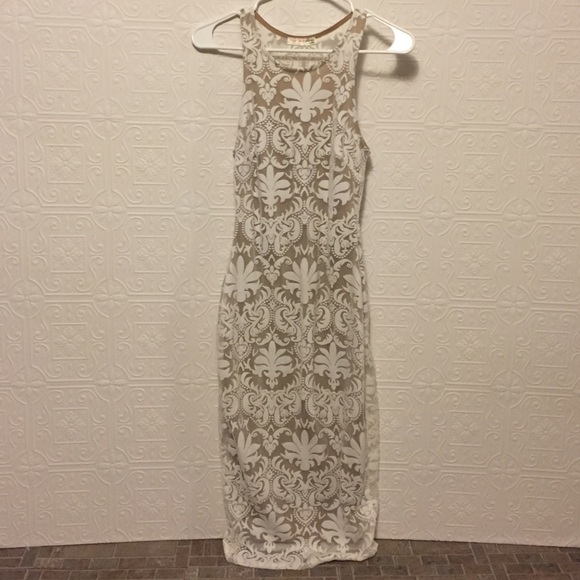 A'GACI Lace Bodycon Dress