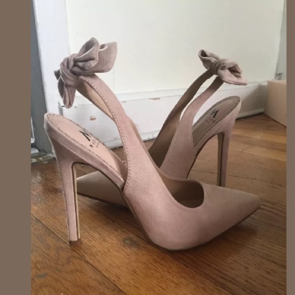 Nude color heels