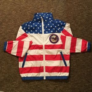 American Flag Wind Breaker