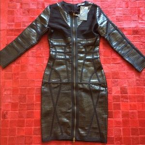 HLBCBG Black Bandage Dress sz med
