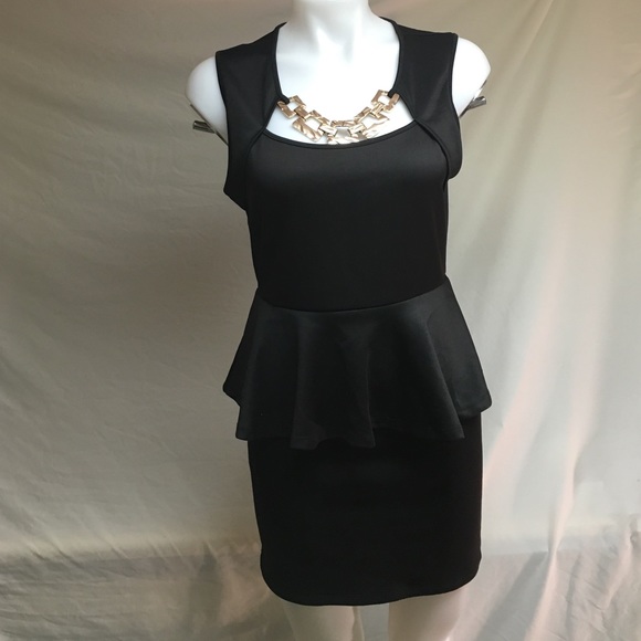 NWOT Velvet Room size large black dress - Picture 2 of 4