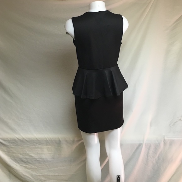 NWOT Velvet Room size large black dress - Picture 4 of 4