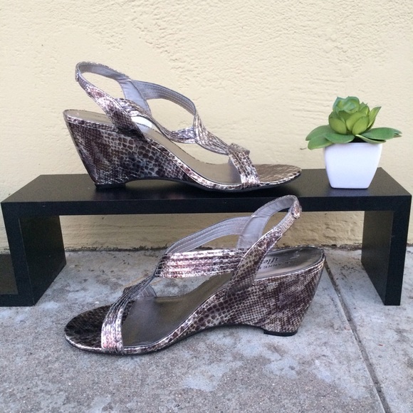 Anne Klein Wedge Sandals