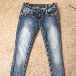 Miss Me skinny jeans, size 25