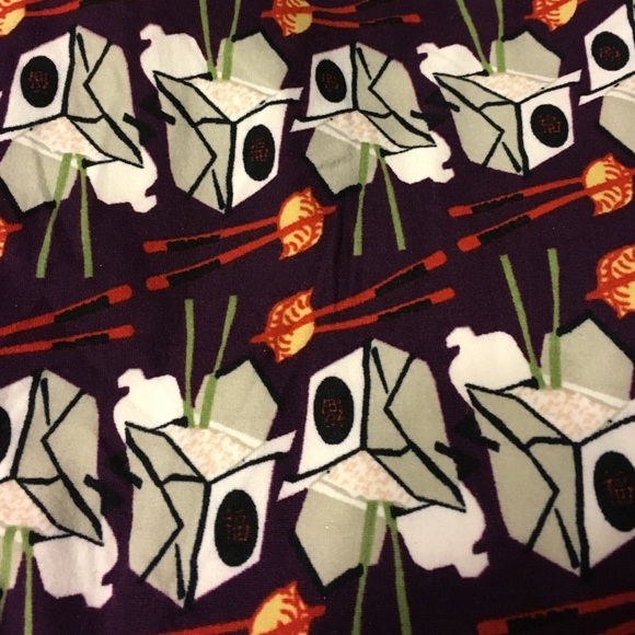 NEW Chinese take-out LLR leggings TC 🦄🦄awesome
