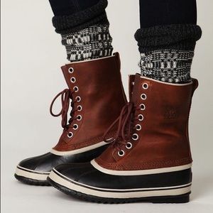 NWOT Sorel Premium Leather Boot