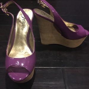 Purple wedges