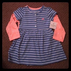 Carters Nautical Romper and Cardigan