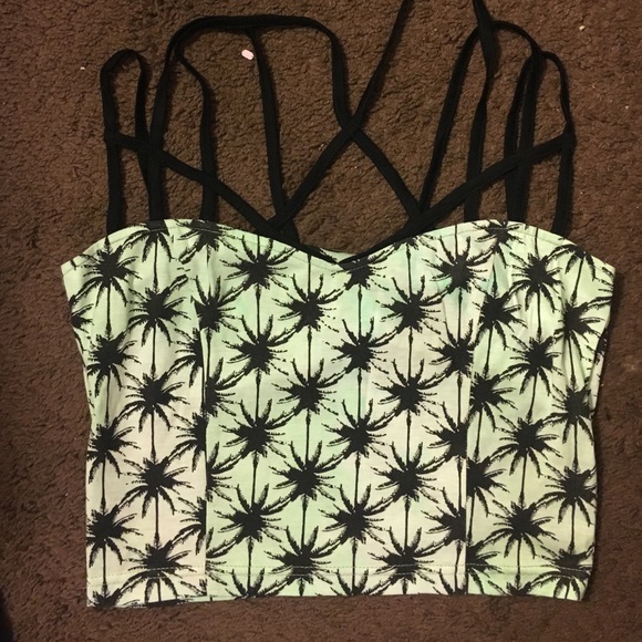 Crop top.  Boho