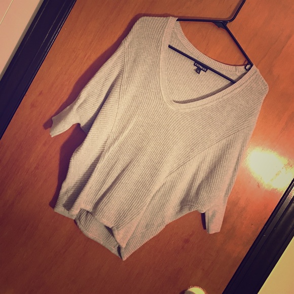 Express Gray Sweater