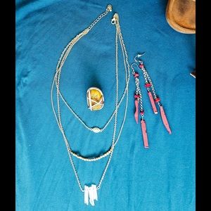 Boho jewelry bundle!