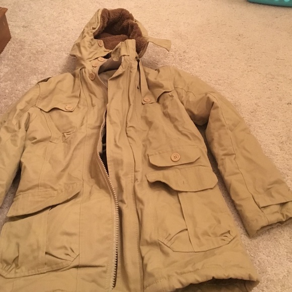 Men's warm utility style winter coat