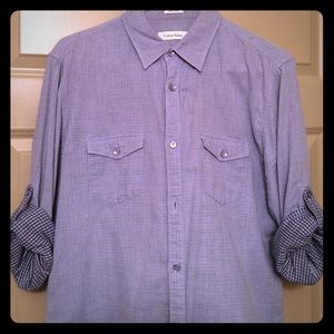Calvin Klein collared shirt