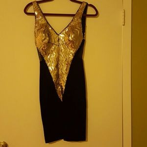 mini sequence dress