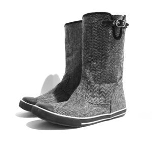 Dollhouse herringbone rain boot