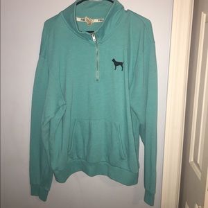 Long sleeve Victoria's Secret Pink quarter zip