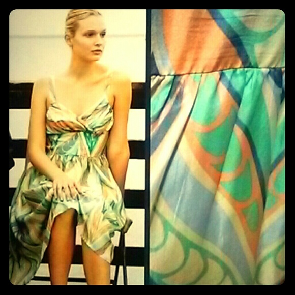 Anthropologie Dresses & Skirts - Anthropologie silk dress by Lil