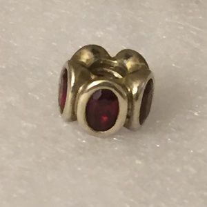 Pandora Ruby Charm
