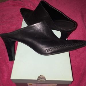 Black booties size 11