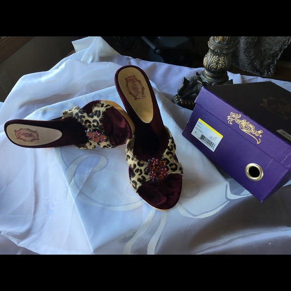 Sexy Leopard print stiletto "Hale Bob"