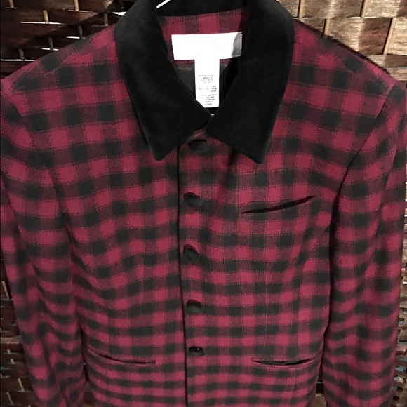 Jones New York Checkered Blazer