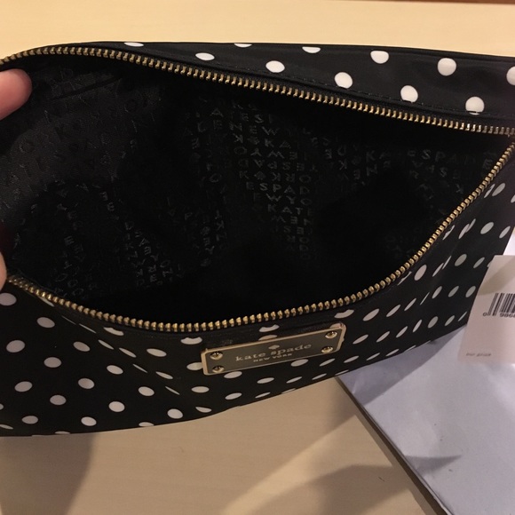 NWT Kate Spade Large Cosmetics Bag - Picture 3 of 4