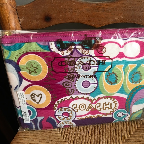 RARE COACH Poppy Pop C Tablet Padded Sleeve Case