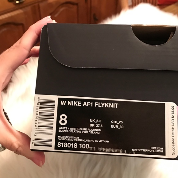 Nike Air Force 1 Flyknit Sneakers - Picture 4 of 4