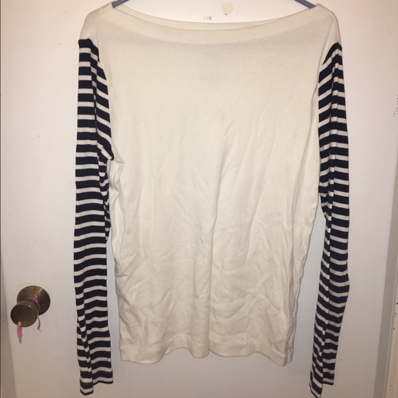 Boat Neck detailed sleeved top - Picture 1 of 1