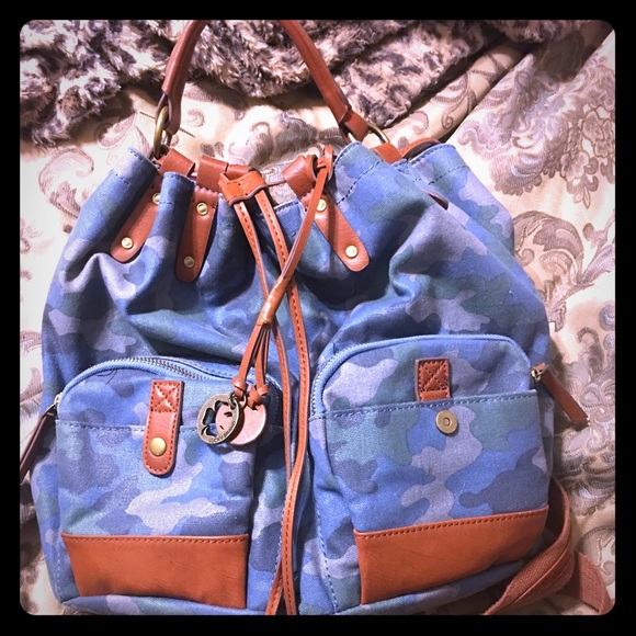 Lucky brand backpack sling purse