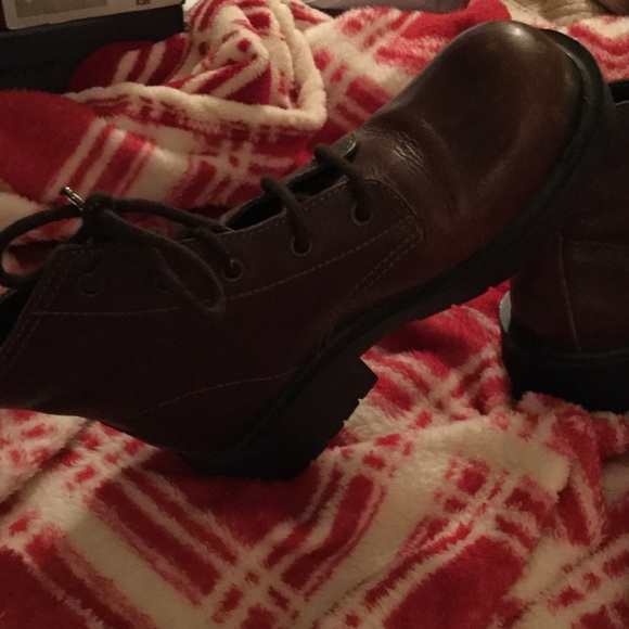 Brown Ankle Boots - Picture 3 of 4