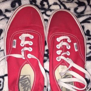 Red Vans