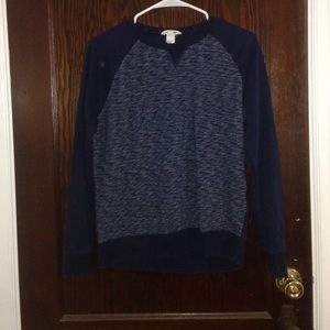 HM basic. Navy. Long sleeve top (12-14Y)