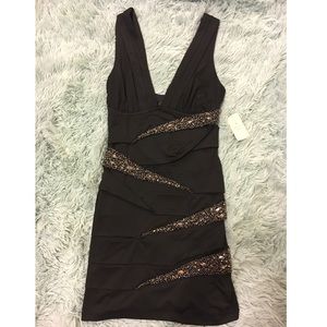 Black Forever 21 bodycon dress
