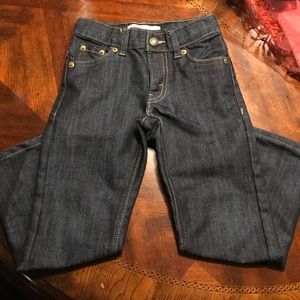 Boy's Levi's 511 Slim dark denim jean