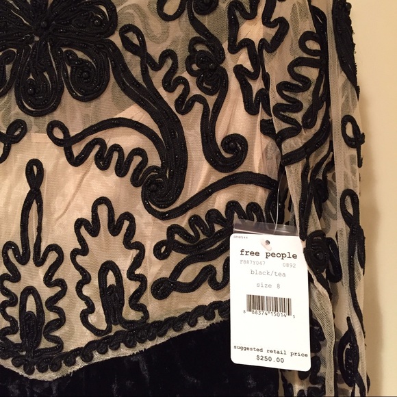 Free People ginger meadow fit & flare mini dress - Picture 3 of 4