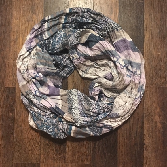 Patterned Infinity Scarf